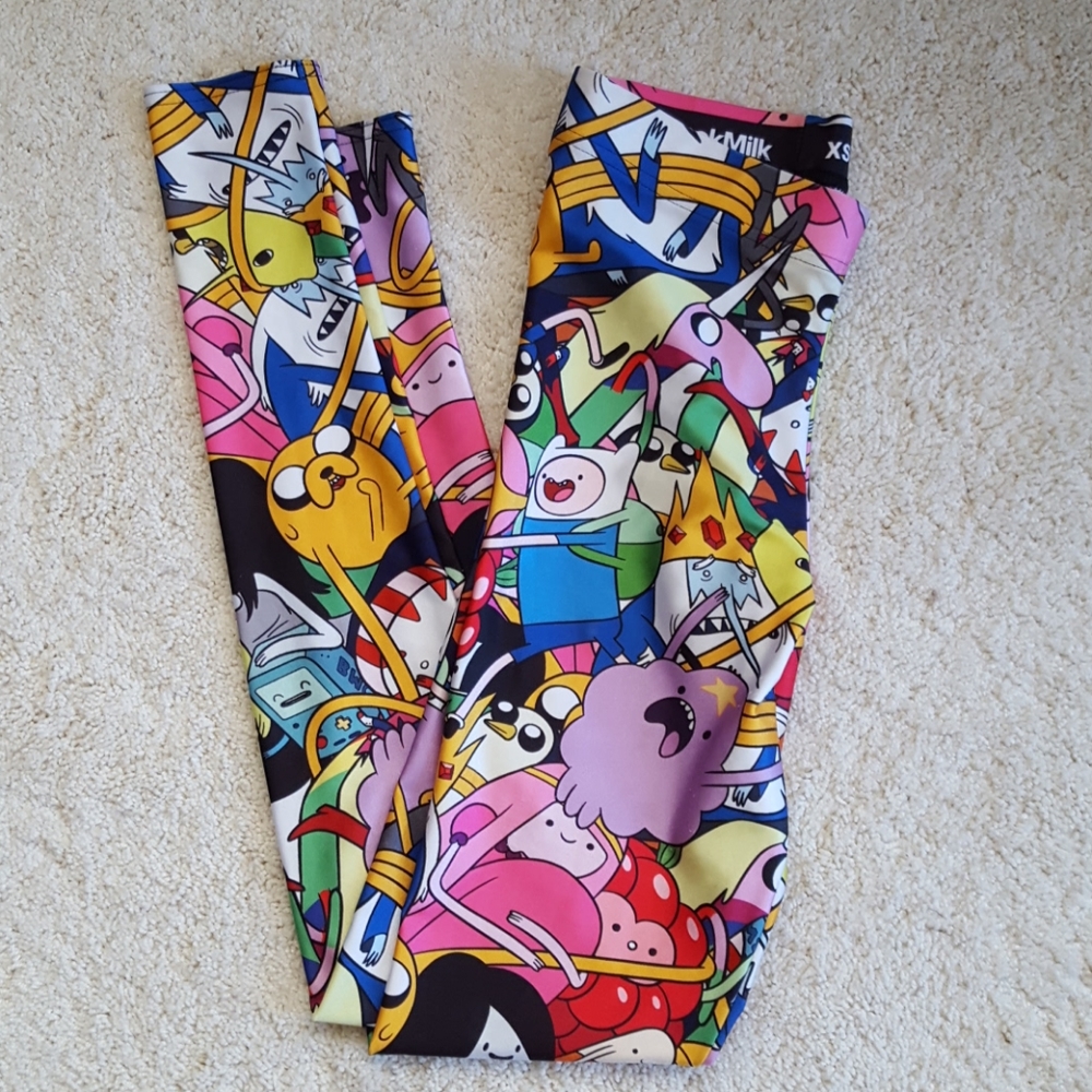 SOLD BlackMilk Cartoon Adventure Time Legging - Picture 4 of 7